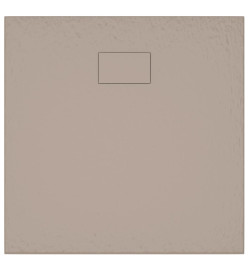 Receveur de douche SMC Marron 90x80 cm