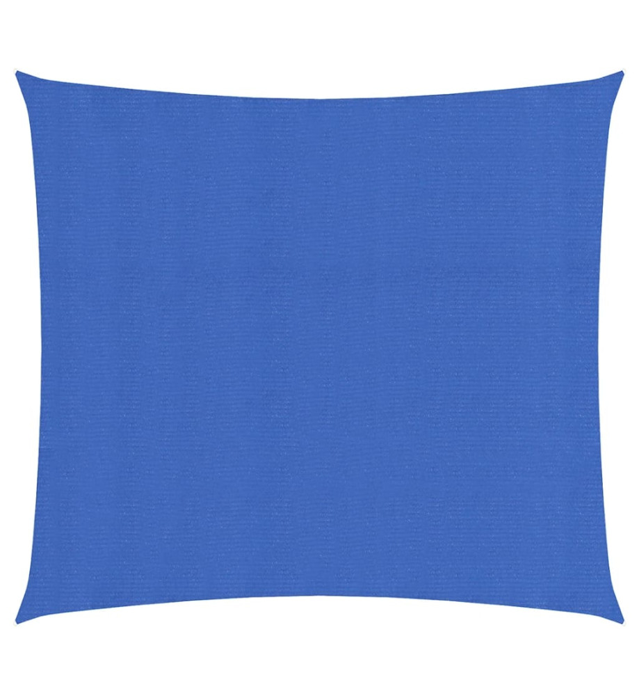 Voile d'ombrage 160 g/m² Bleu 2x2 m PEHD