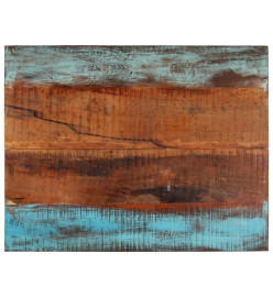 Dessus de table rectangulaire 70x90 cm 25-27 mm Bois récupéré