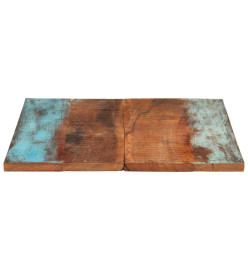 Dessus de table rectangulaire 70x90 cm 25-27 mm Bois récupéré