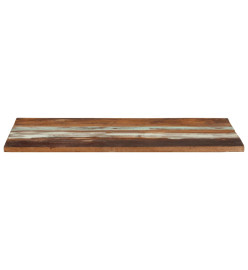 Dessus de table rectangulaire 60x100 cm 25-27 mm Bois récupéré