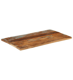 Dessus de table rectangulaire 60x100 cm 25-27 mm Bois récupéré