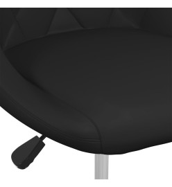 Tabouret de bar Noir Similicuir