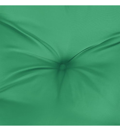 Coussin de banc de jardin vert 120x50x7 cm tissu oxford