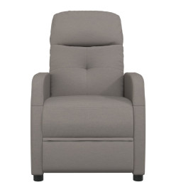 Fauteuil de massage Taupe Tissu