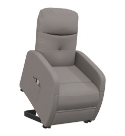 Fauteuil de massage Taupe Tissu