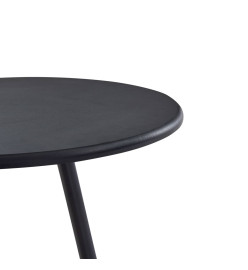 Table de bar Noir 60x107,5 cm MDF