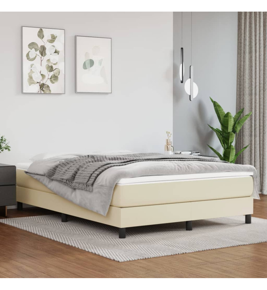 Matelas de lit à ressorts ensachés Crème 140x200x20 cm Matelas de lit à ressorts ensachés Crème 140x200x20 cm