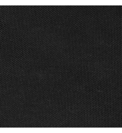 Voile de parasol Tissu Oxford rectangulaire 2x5 m Noir