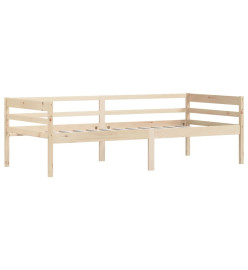 Cadre de lit Bois de pin massif 90x200 cm