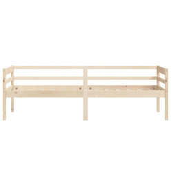 Cadre de lit Bois de pin massif 90x200 cm