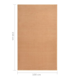 Tapis BCF Beige 100x150 cm