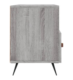 Meuble TV sonoma gris 102x36x50 cm bois d'ingénierie