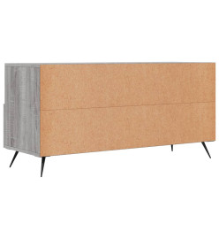 Meuble TV sonoma gris 102x36x50 cm bois d'ingénierie