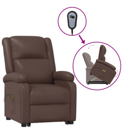 Fauteuil de massage Marron Similicuir