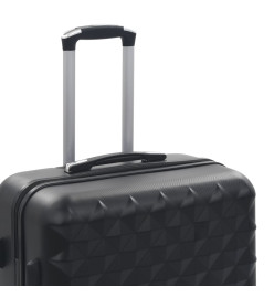 Valise rigide 3 pcs Noir ABS