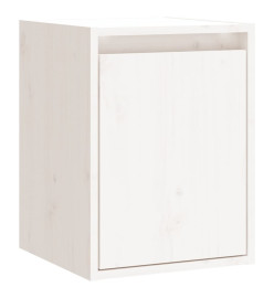 Armoires murales 2 pcs Blanc 30x30x40 cm Bois de pin massif