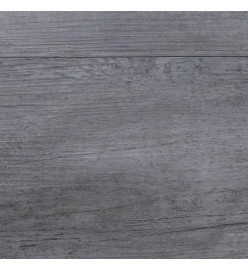 Planches de plancher PVC autoadhésif 2,51 m² 2 mm Gris bois mat