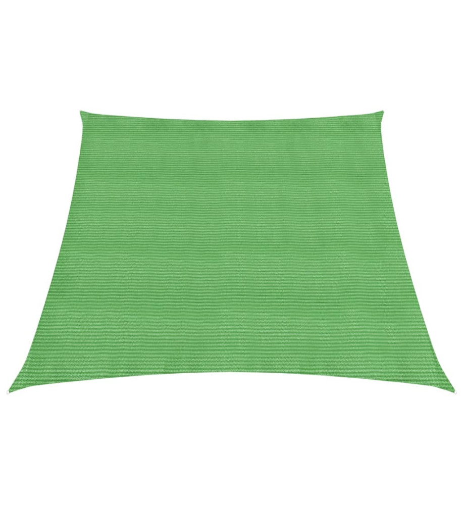 Voile d'ombrage 160 g/m² Vert clair 3/4x2 m PEHD