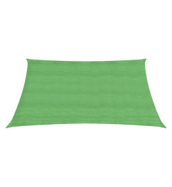 Voile d'ombrage 160 g/m² Vert clair 3/4x2 m PEHD