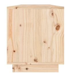 Meuble TV 110,5x34x40 cm Bois de pin massif