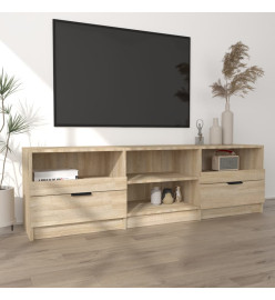 Meuble TV Chêne sonoma 150x33,5x45 cm Bois d'ingénierie