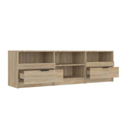 Meuble TV Chêne sonoma 150x33,5x45 cm Bois d'ingénierie