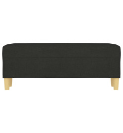 Banc Noir 100x35x41 cm Tissu