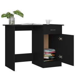 Bureau Noir 100 x 50 x 76 cm Aggloméré