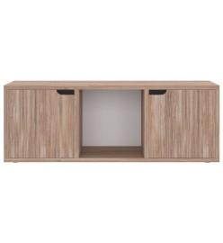 Meuble TV Sonoma gris 88,5x27,5x30,5 cm Aggloméré