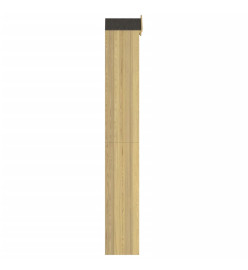 Abri à outils de jardin 40x33x222 cm Bois de pin imprégné