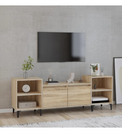 Meuble TV Chêne sonoma 160x35x55 cm Bois d'ingénierie