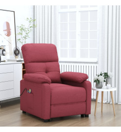 Fauteuil électrique de massage Bordeaux Tissu