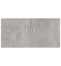 Armoire murale Gris béton 80x39x40 cm Aggloméré