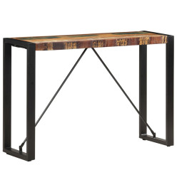 Table console 110x35x76 cm Bois de récupération massif