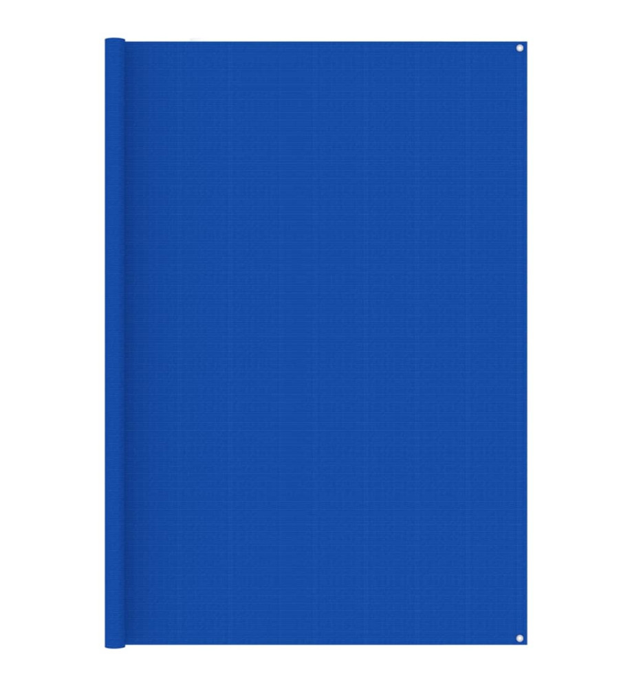 Tapis de tente 250x600 cm Bleu PEHD