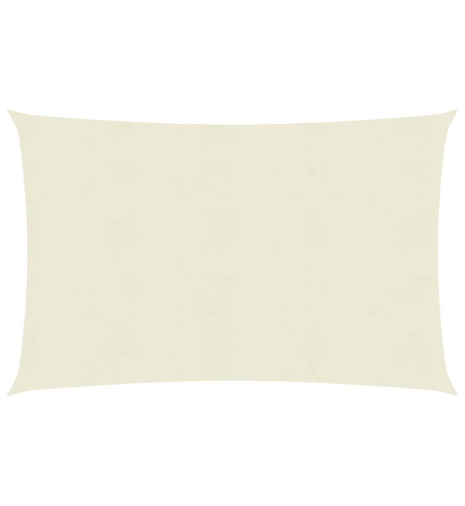 Voile d'ombrage 160 g/m² Crème 4x5 m PEHD