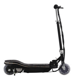 Trottinette électrique avec LED 120 W Noir