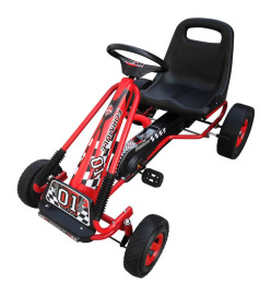 Kart à pédales pour enfants Rouge