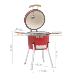 Barbecue à fumoir Kamado Céramique 81 cm