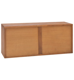 Meuble TV 90x30x40 cm Bois de teck massif