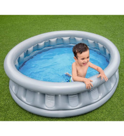 Bestway Piscine ronde Space Ship 152x43 cm Argenté