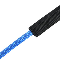 Corde de treuil Bleu 9 mm x 26 m