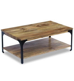 Table basse Bois de manguier 100 x 60 x 38 cm