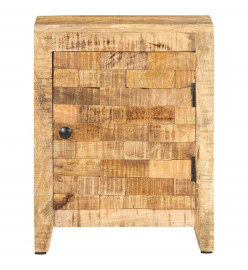 Table de chevet 40x30x50 cm Bois de manguier massif