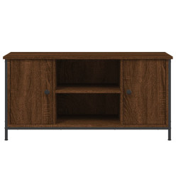 Meuble TV Chêne marron 100x40x50 cm Bois d'ingénierie