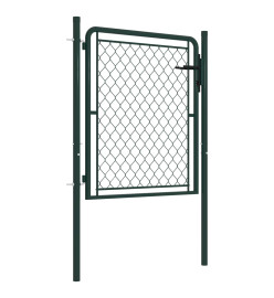 Portillon Acier 100 x 75 cm Vert