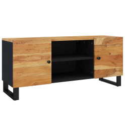 Meuble TV 105x33x46 cm Bois d'acacia massif