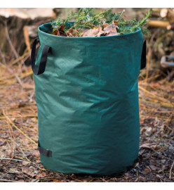 Nature Sac poubelle de jardin Rond 240 L Vert