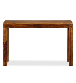 Table console Bois massif 120x35x75 cm